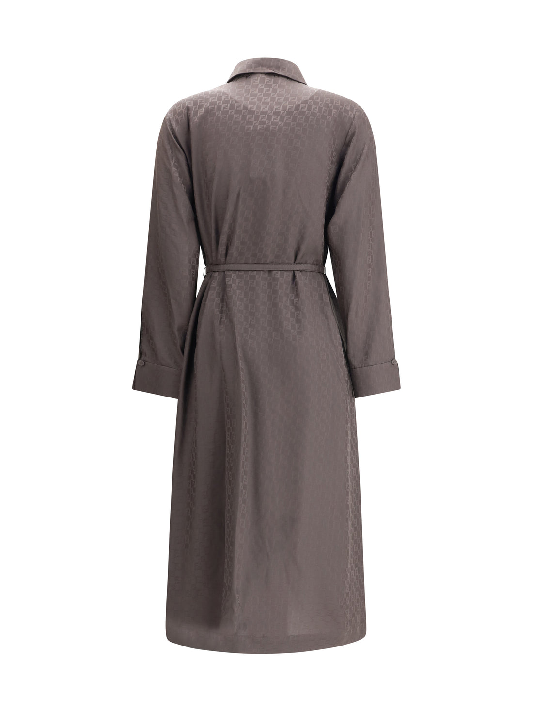 FENDI 40 ff silk jacquard dress