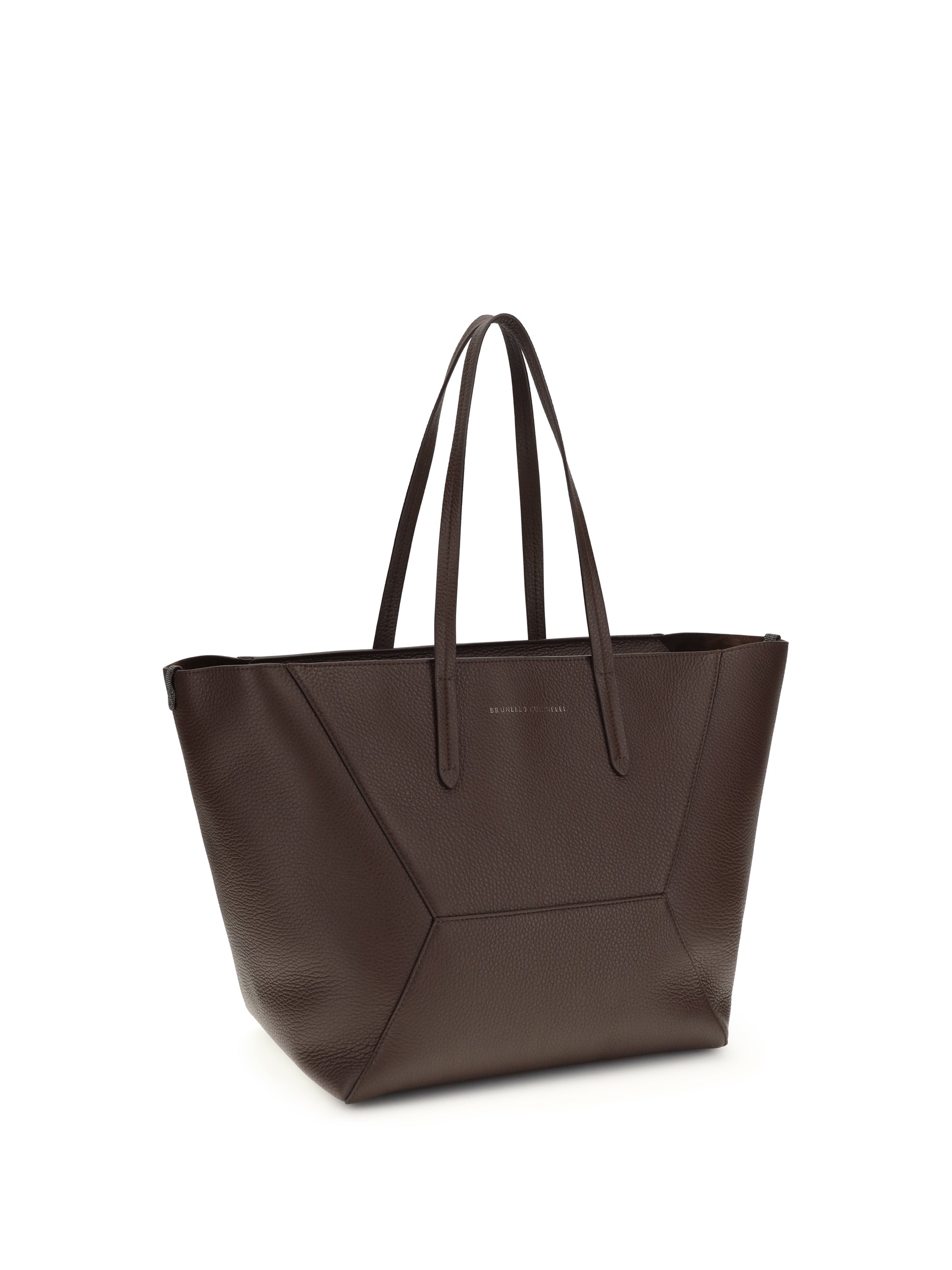 BRUNELLO CUCINELLI OS leather tote bag