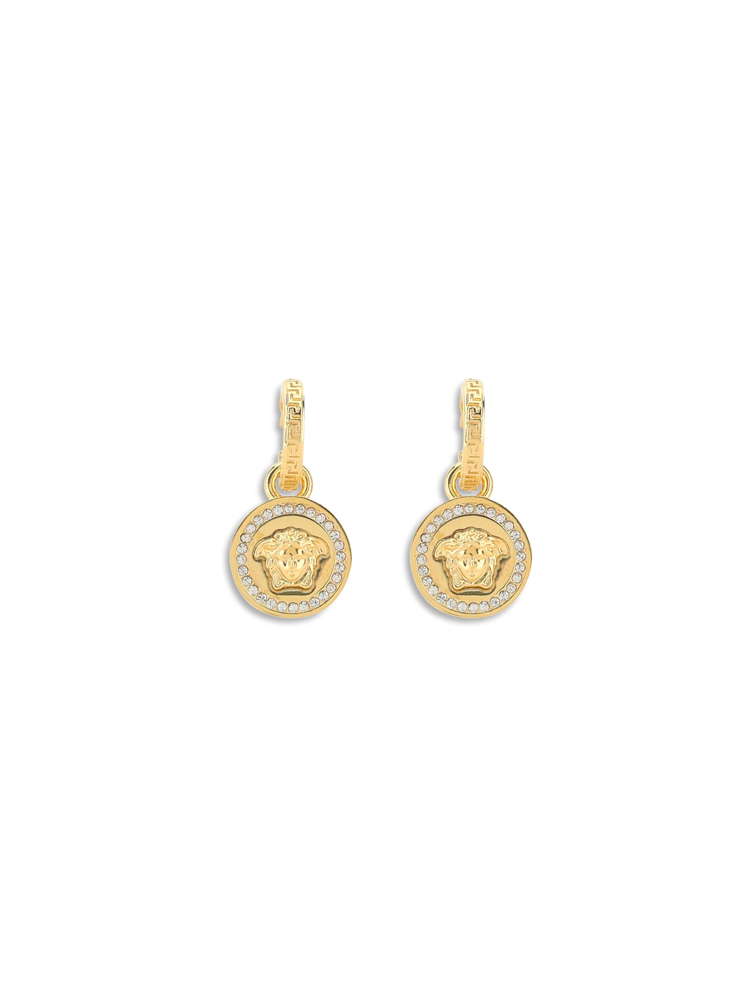 VERSACE OS medusa earrings