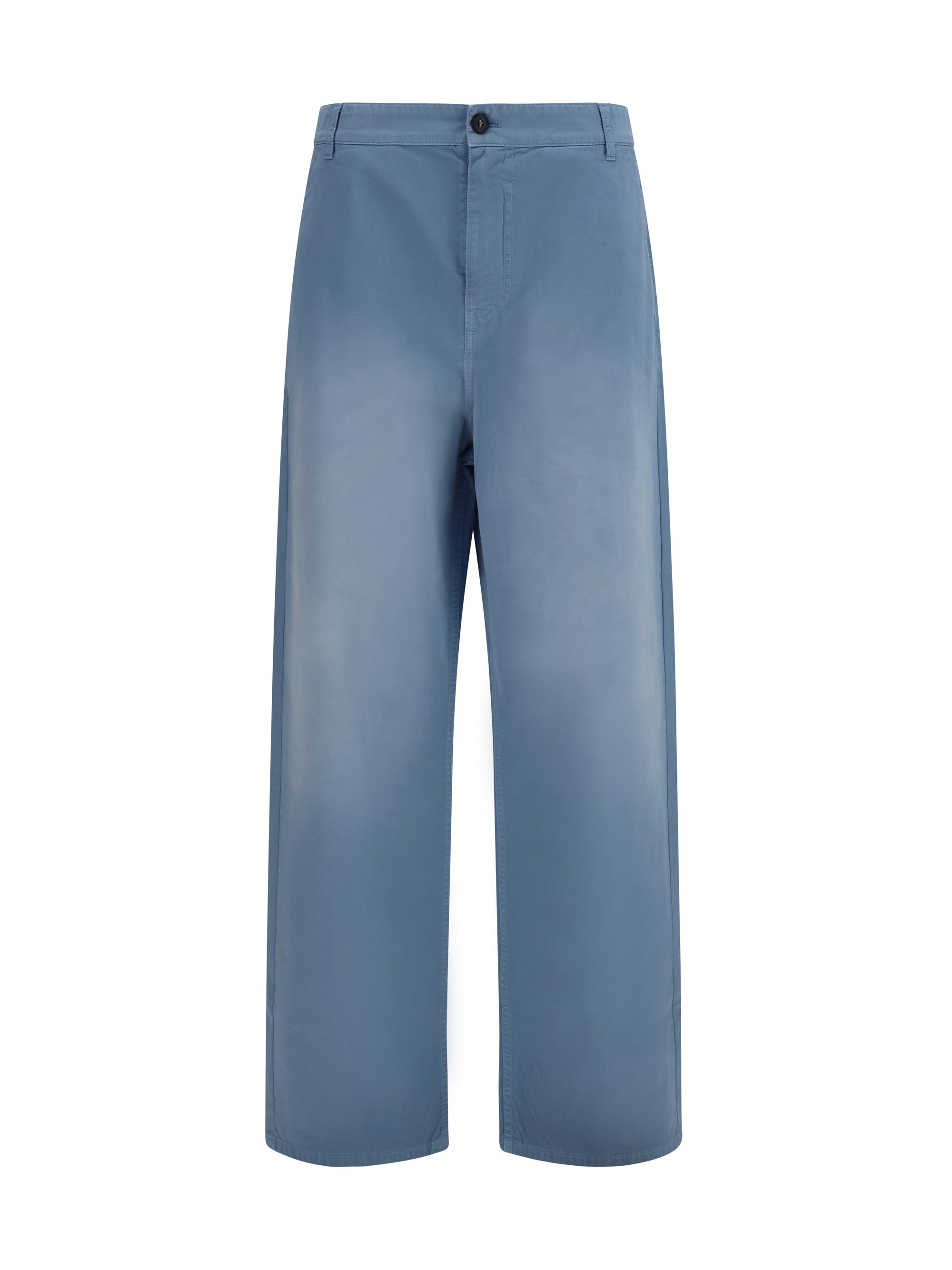 garment-dyed wide-leg pants
