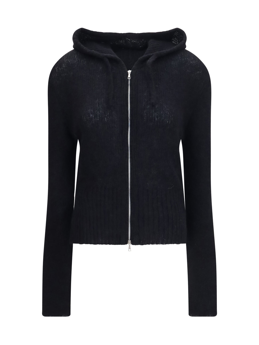 OUR LEGACY 36 alpaca-blend zip-up hoodie