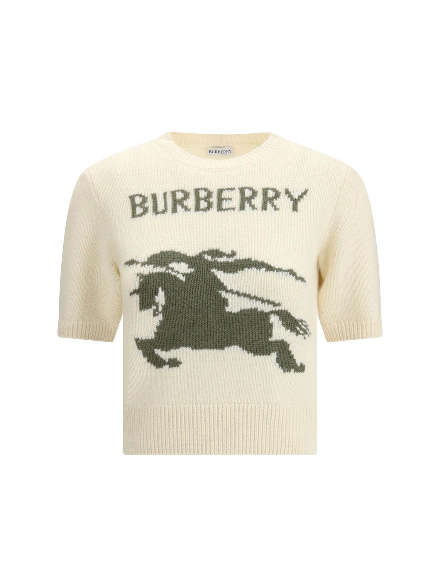 BURBERRY L wool and cashmere ekd knit