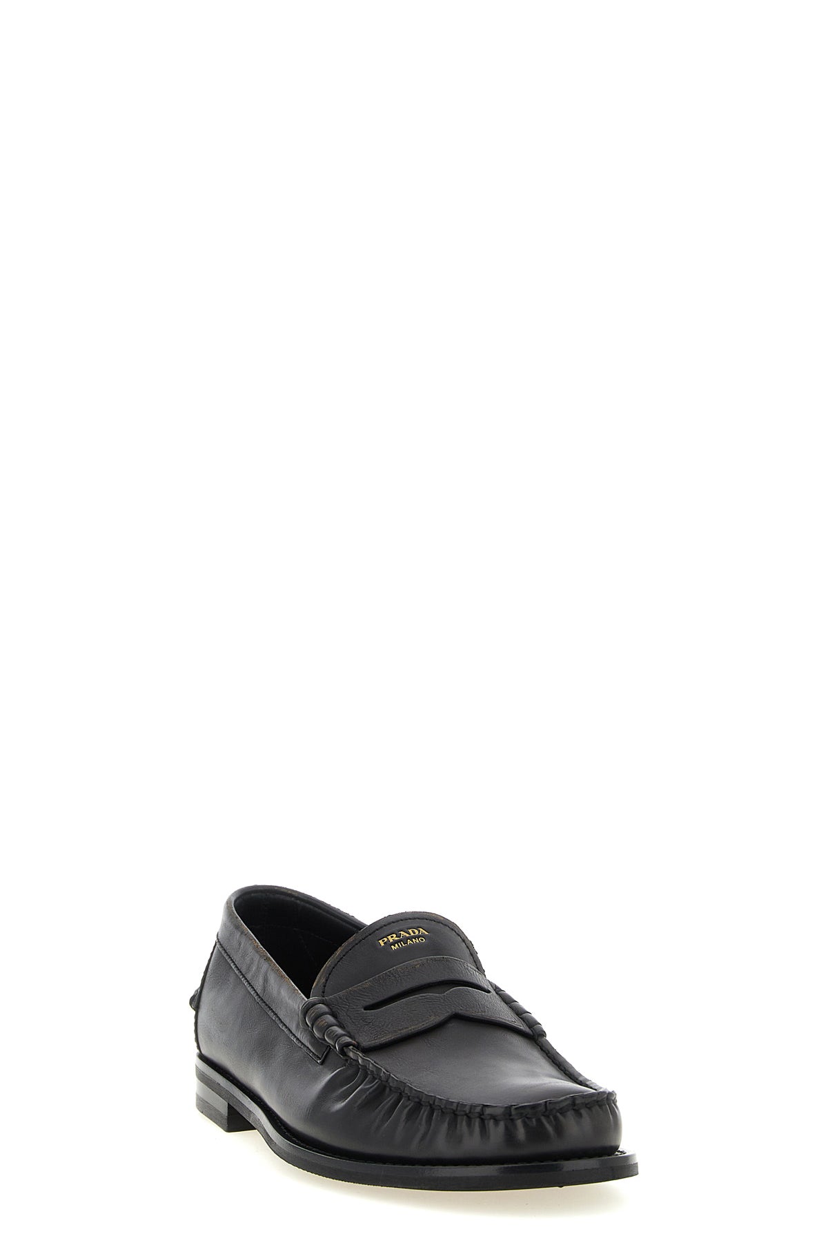 prada loafers in fine calf leather