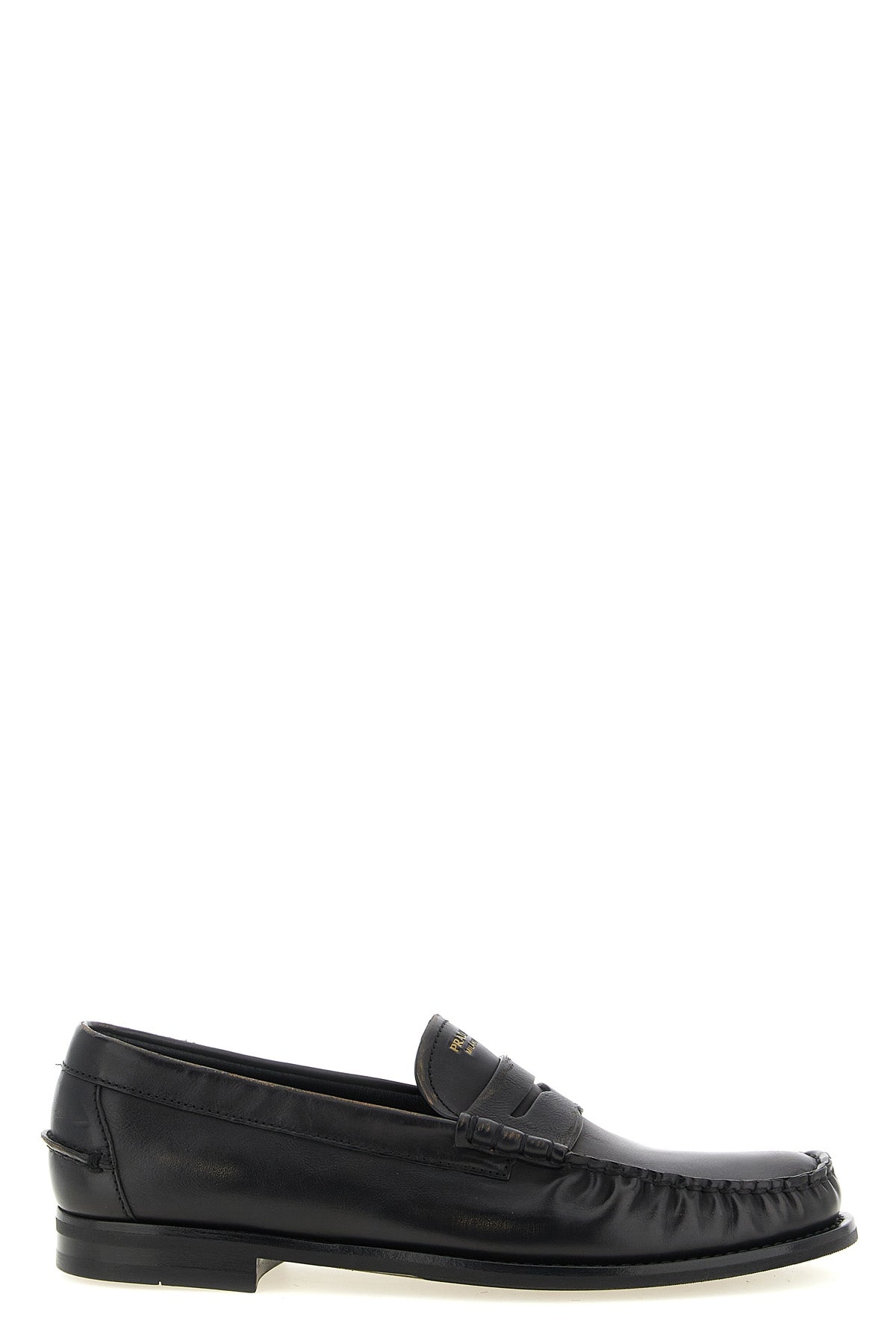 prada loafers in fine calf leather