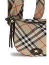 ribbon silk twill shoulder bag