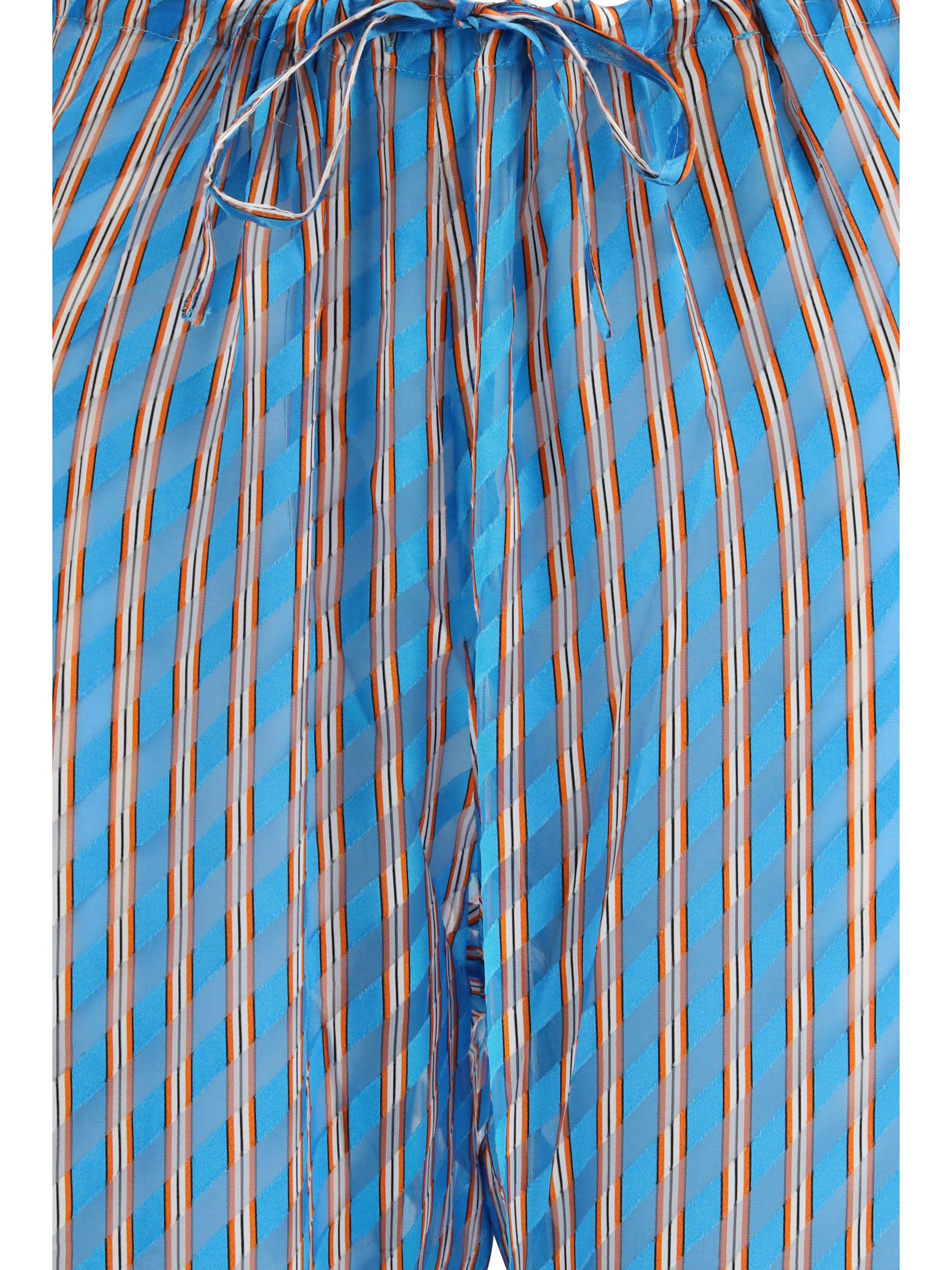 striped pants