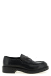 prada chocolate loafers