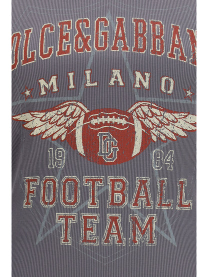 DOLCE &amp; GABBANA 40 ribbed tank top 