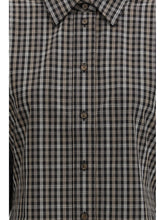 ROHE 36 checked shaped shirt