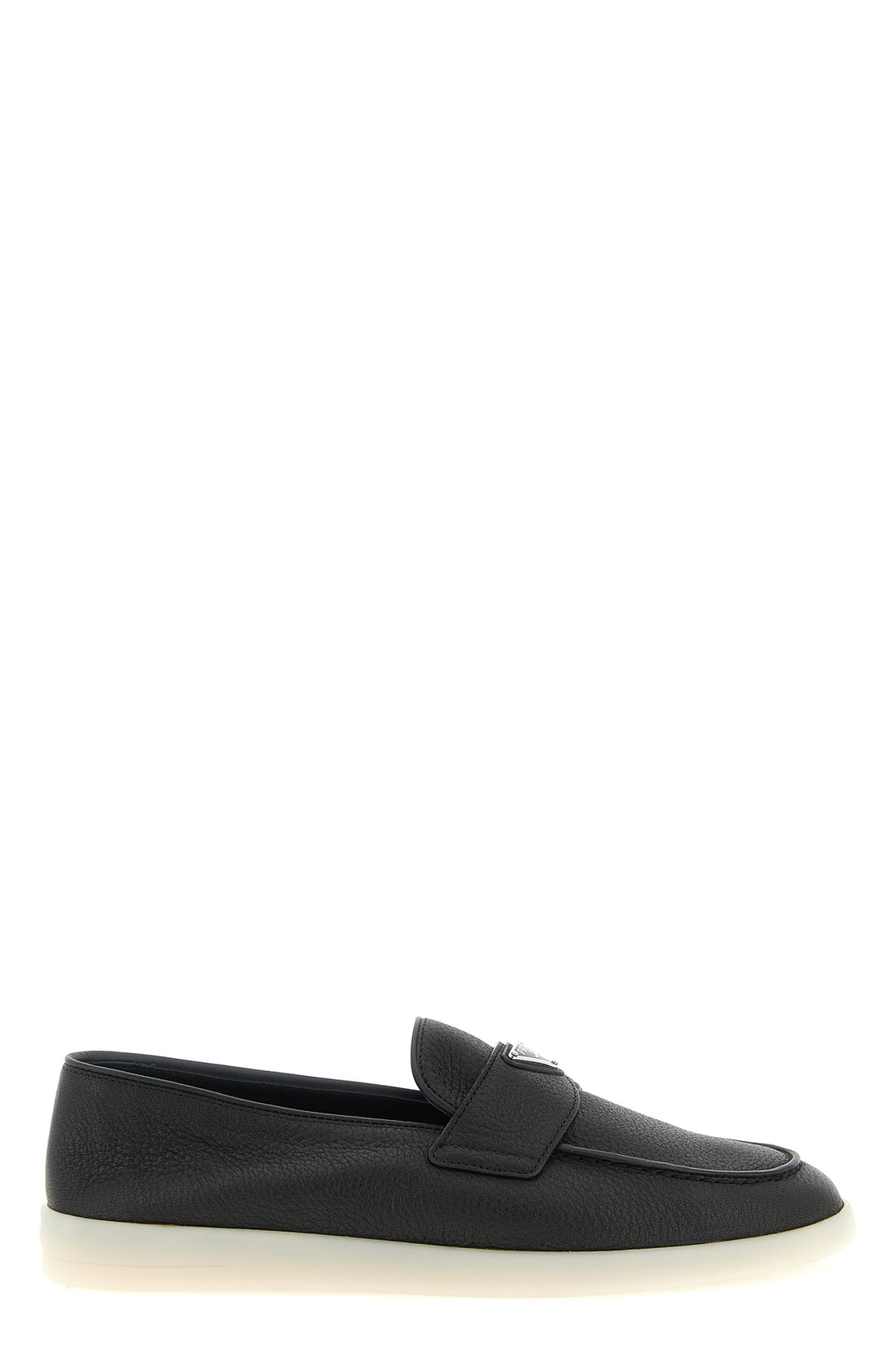 PRADA 8 deer leather loafers