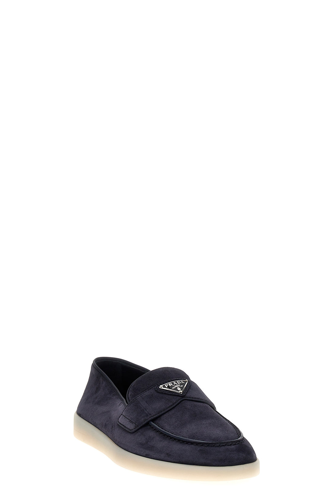 PRADA 6 suede loafers
