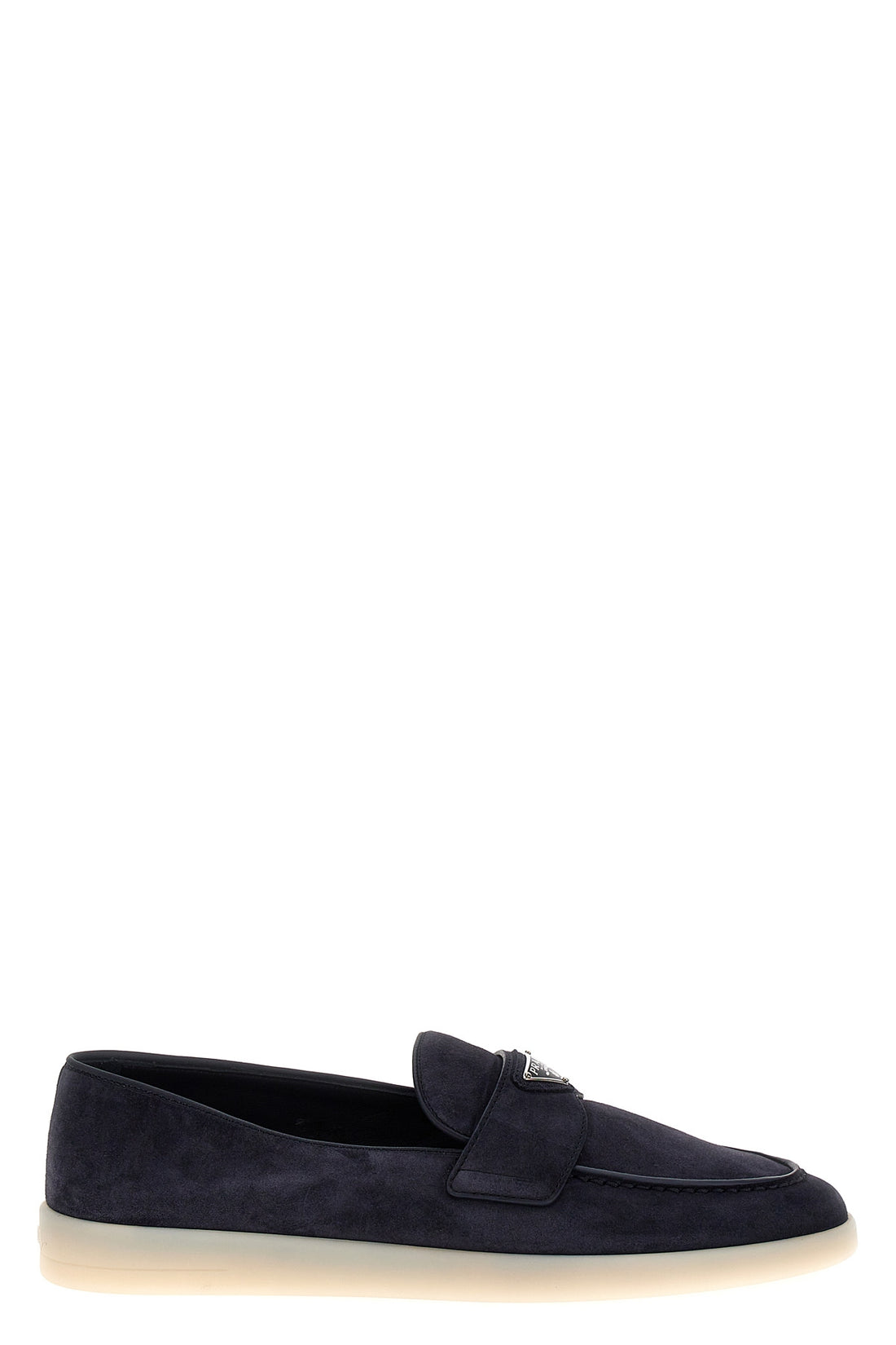 PRADA 6 suede loafers