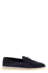 suede loafers