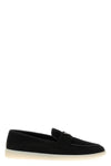 suede loafers