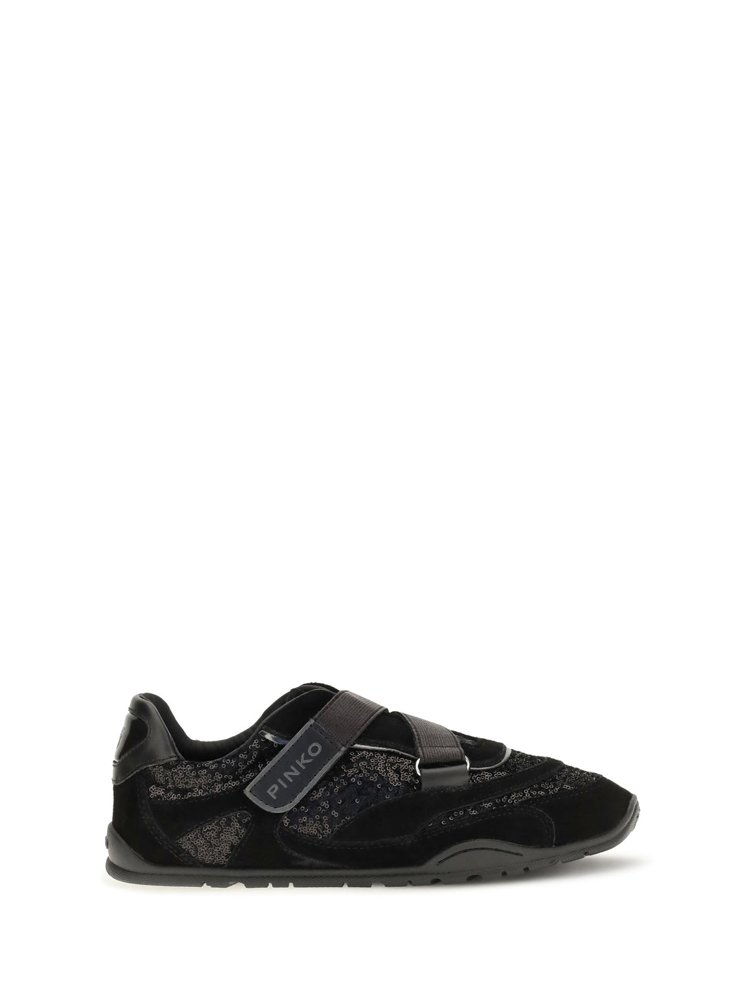 PINKO 36 yulia suede sneakers with sequins