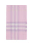 BURBERRY OS wool check wide scarf