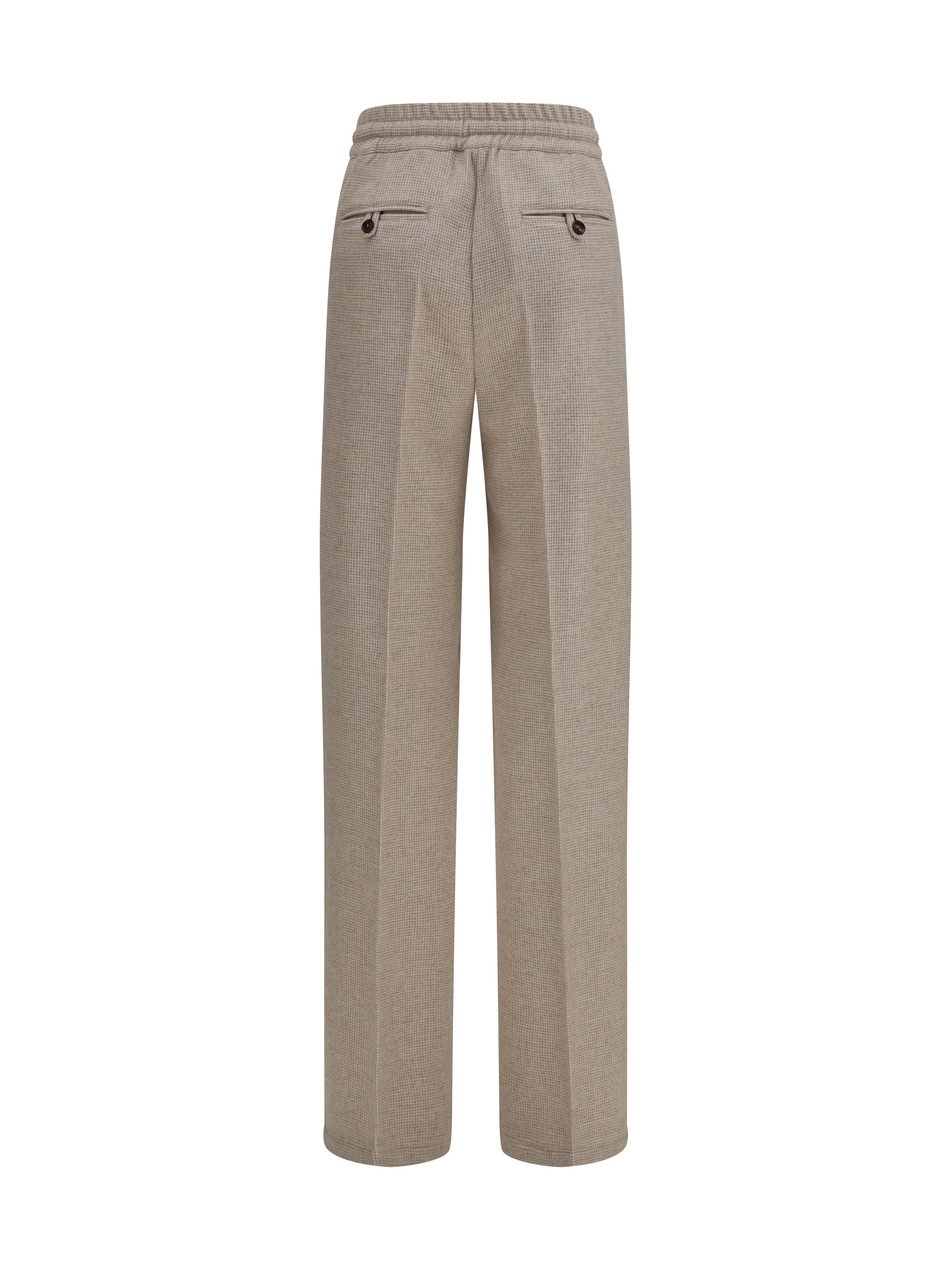 cashmere drawstring pants