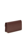 vlogo signature grainy calfskin chain wallet