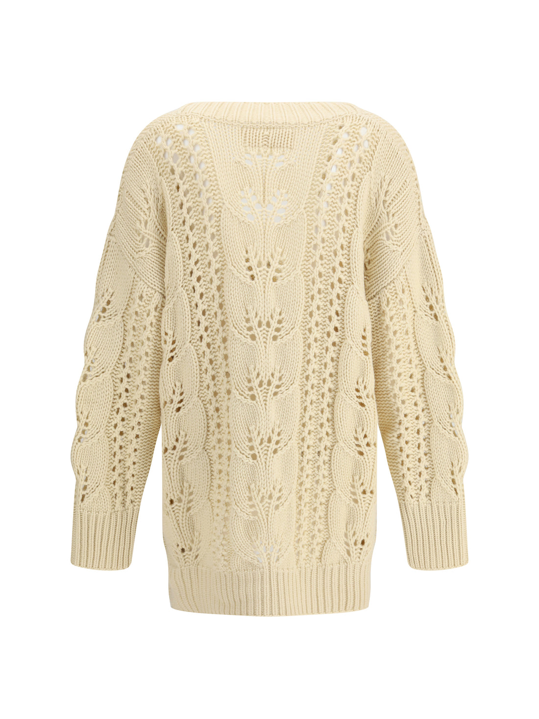 ERMANNO SCERVINO 38 perforated cashmere cardigan