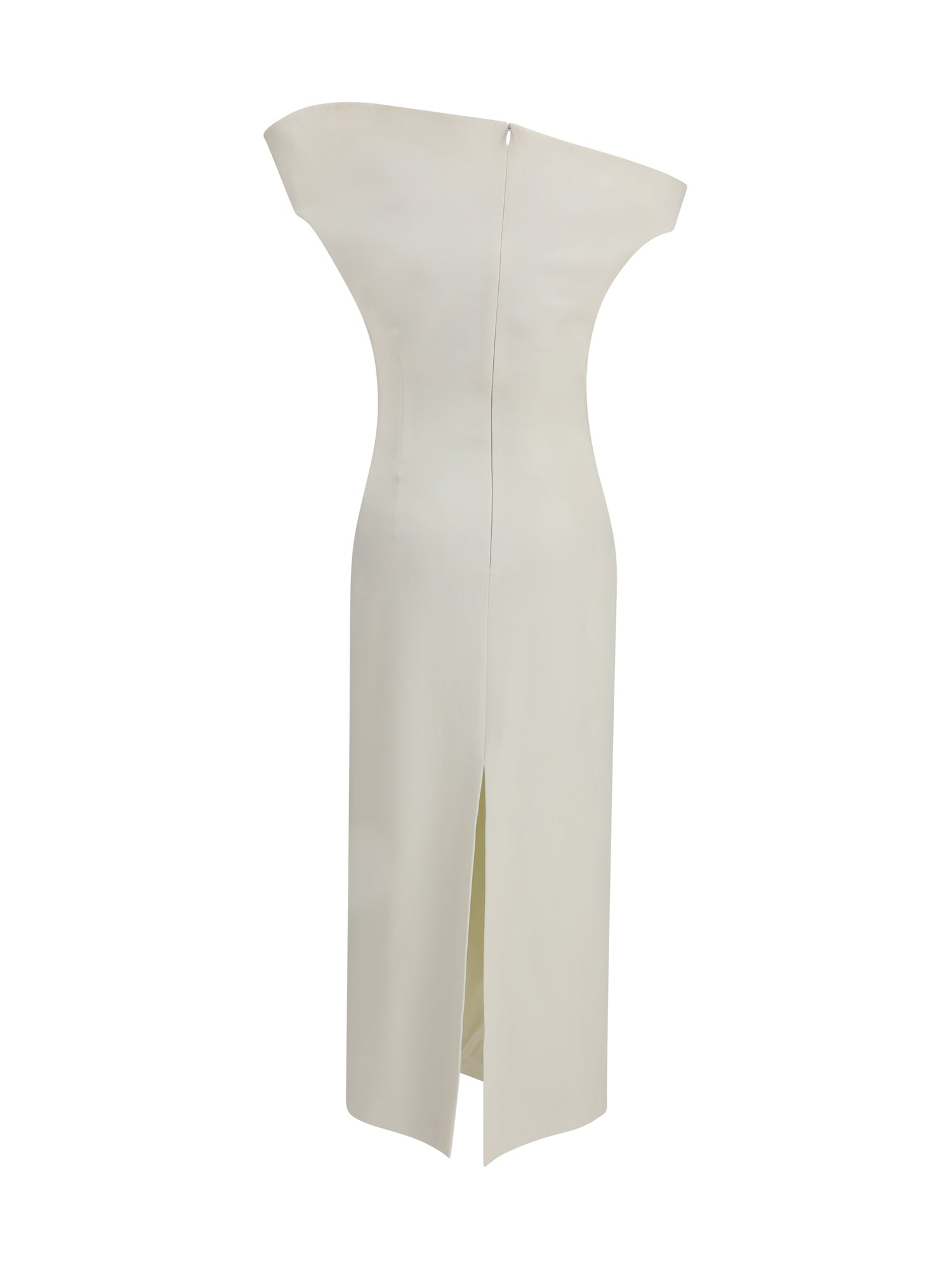 MAGDA BUTRYM 38 white off-shoulder midi dress