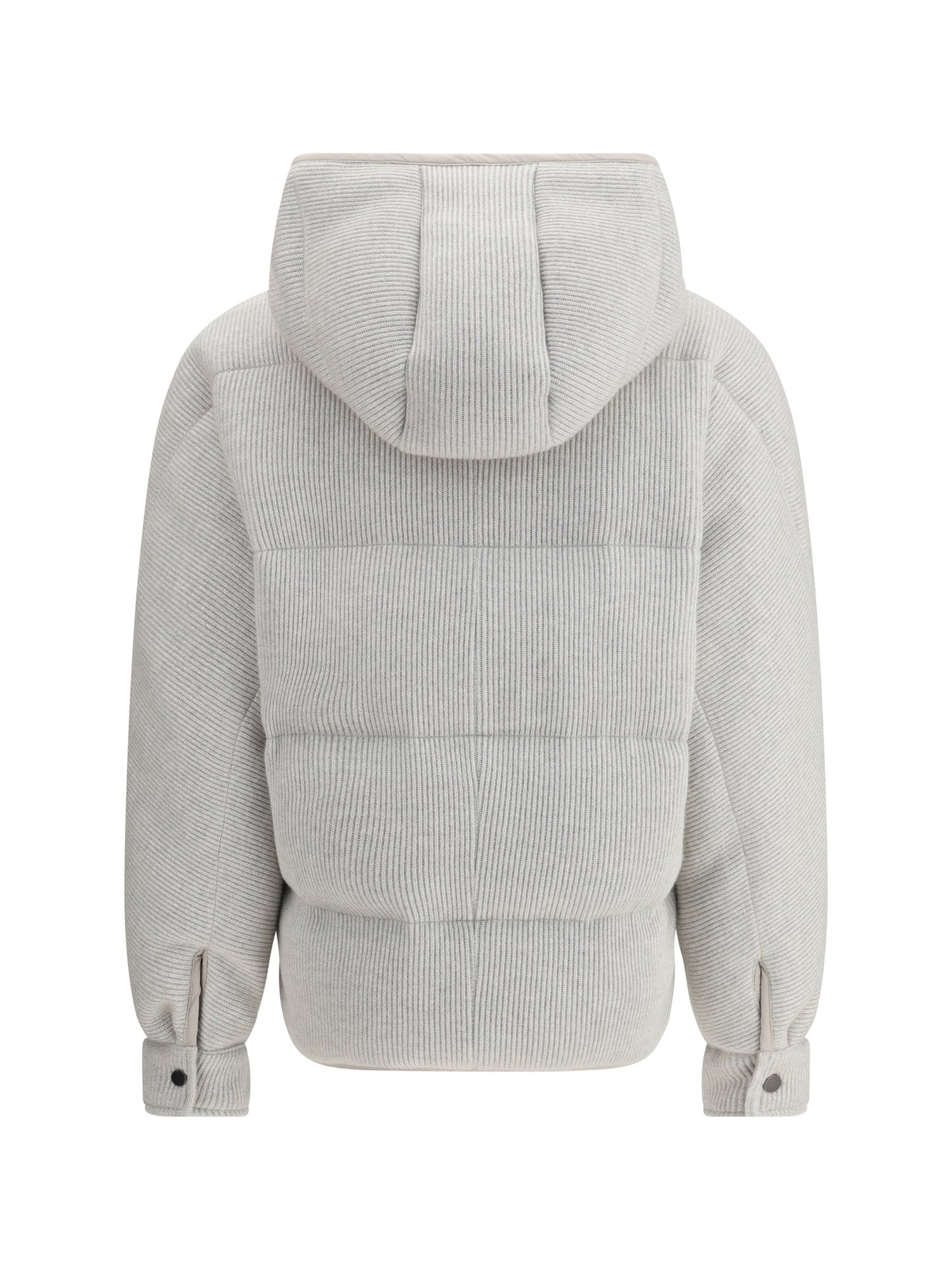 BRUNELLO CUCINELLI 42 lurex down jacket