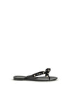 rockstud flip-flop sandals in pvc