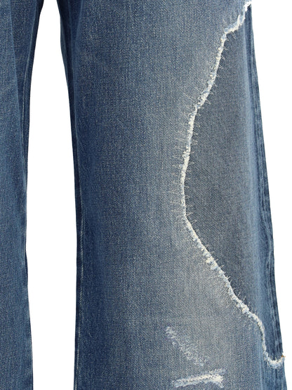 VERSACE 25 cotton denim jeans