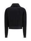 wool double-breasted bomber