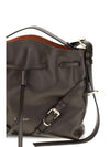 small voyou bucket handbag in glossy leather