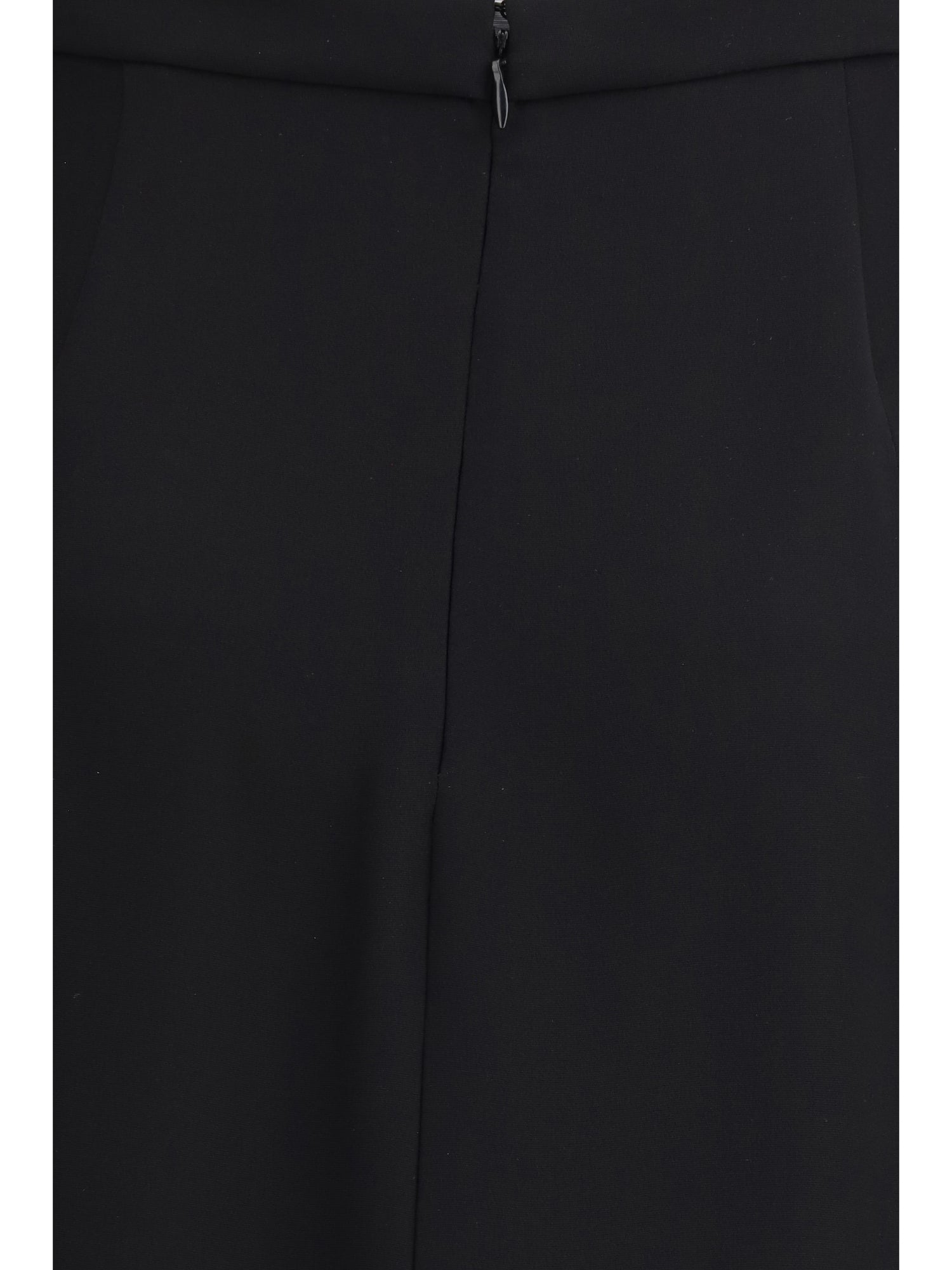 VALENTINO 46 long cady couture skirt
