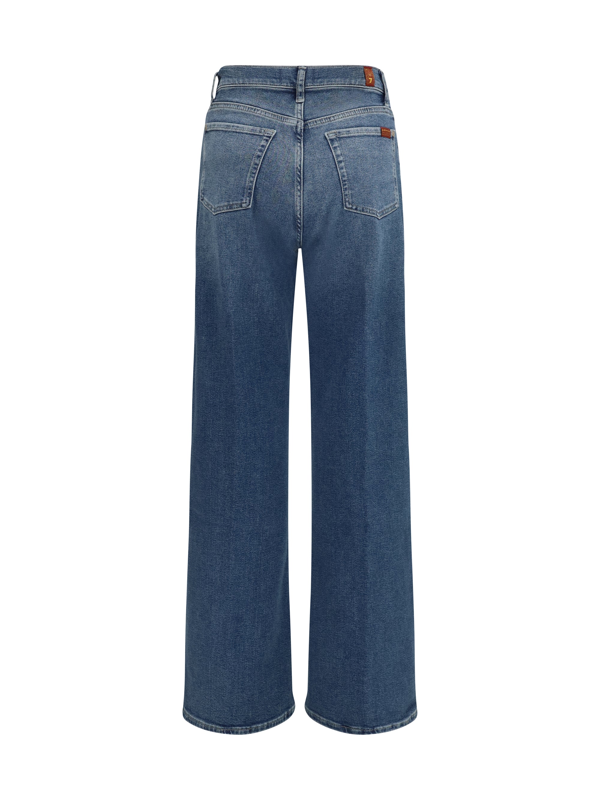 flared denim jeans