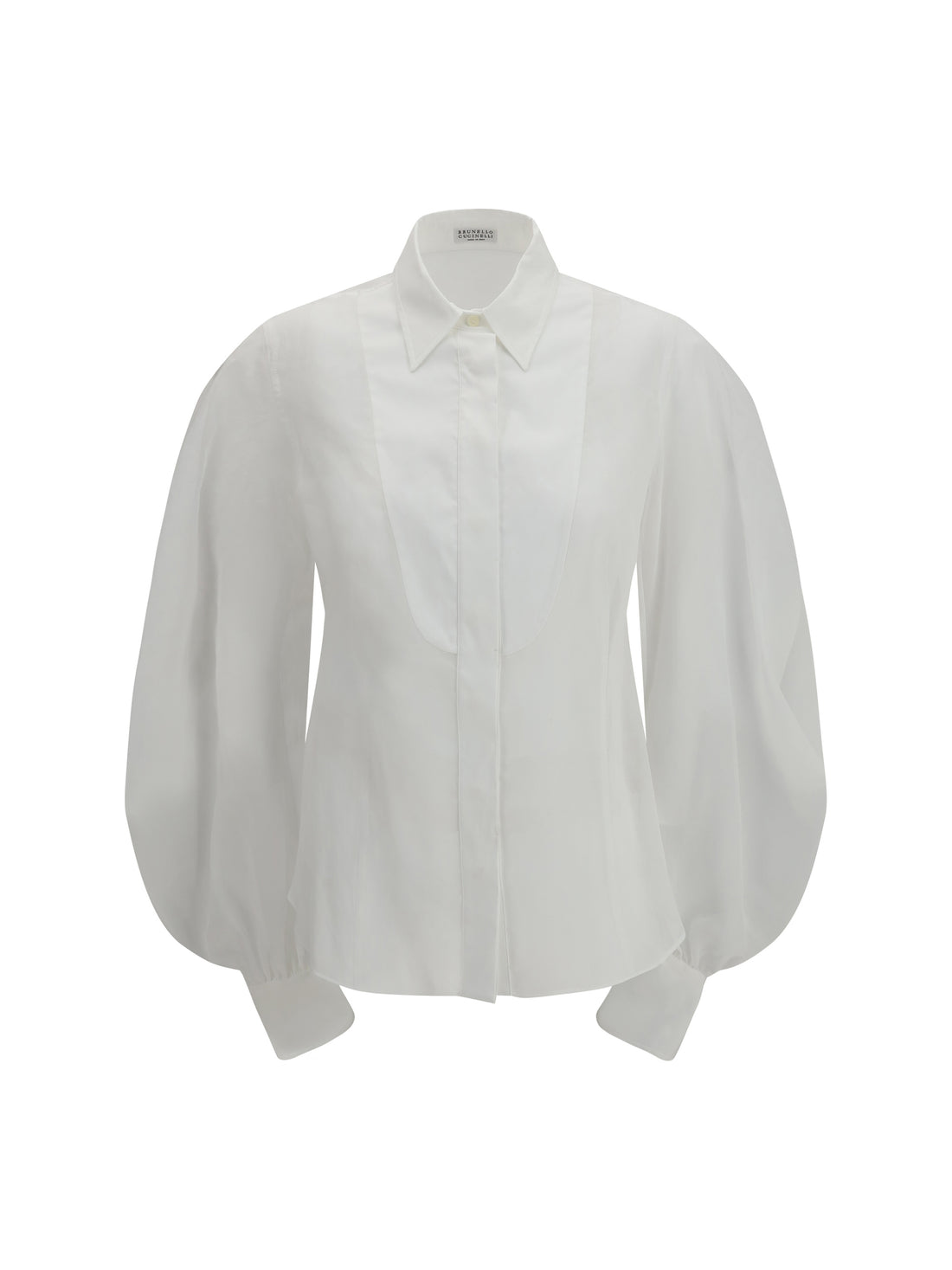 BRUNELLO CUCINELLI L lantern sleeve blouse