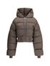 RICK OWENS 44 hooded down jacket