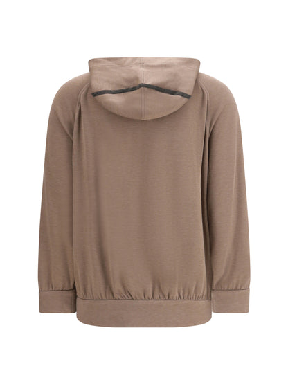 BRUNELLO CUCINELLI L cotton hooded sweatshirt 