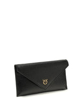PINKO OS love birds clutch bag