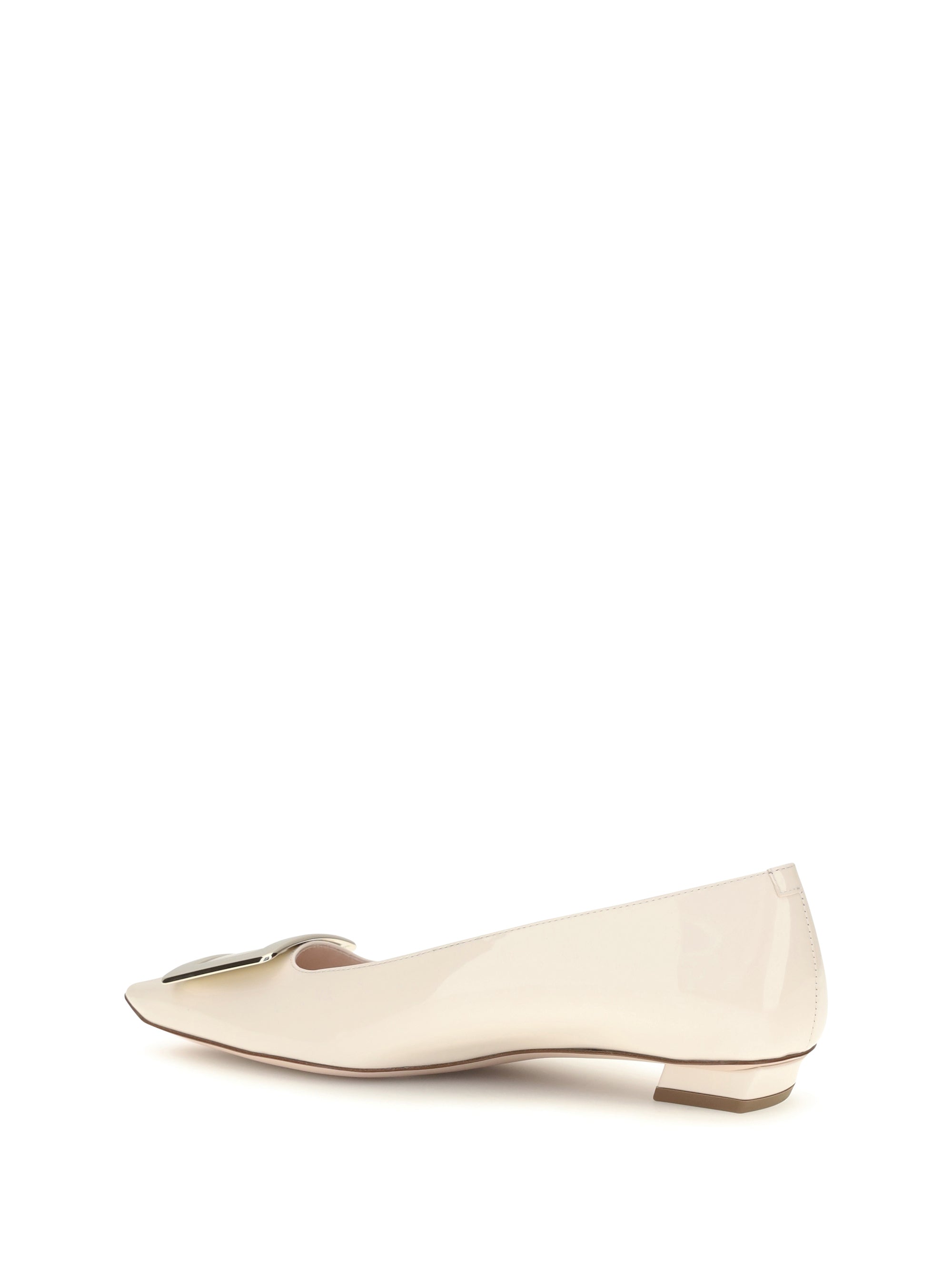 patent leather belle vivier ballerinas