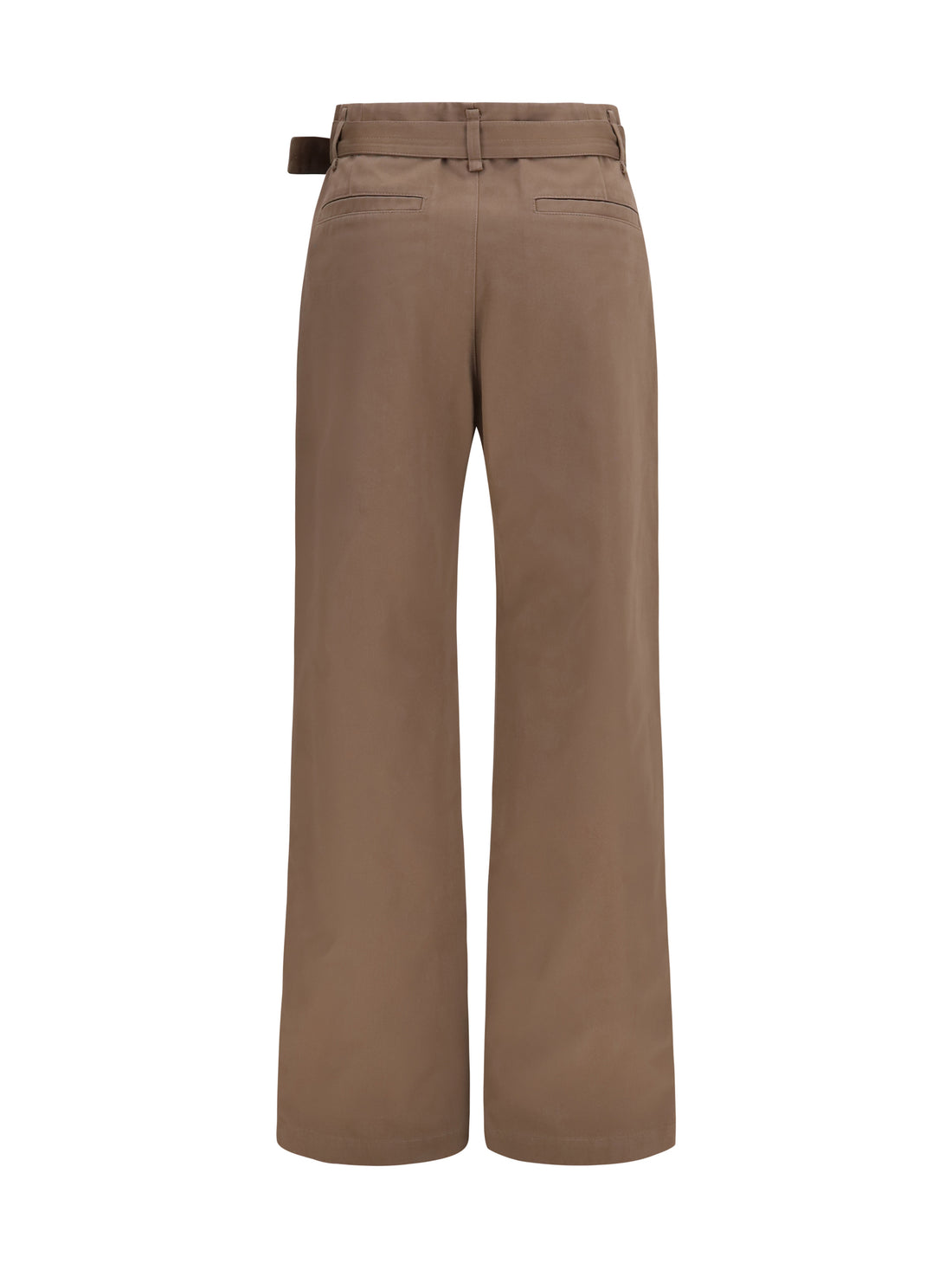 LEMAIRE 34 rounded poly-cotton twill pants