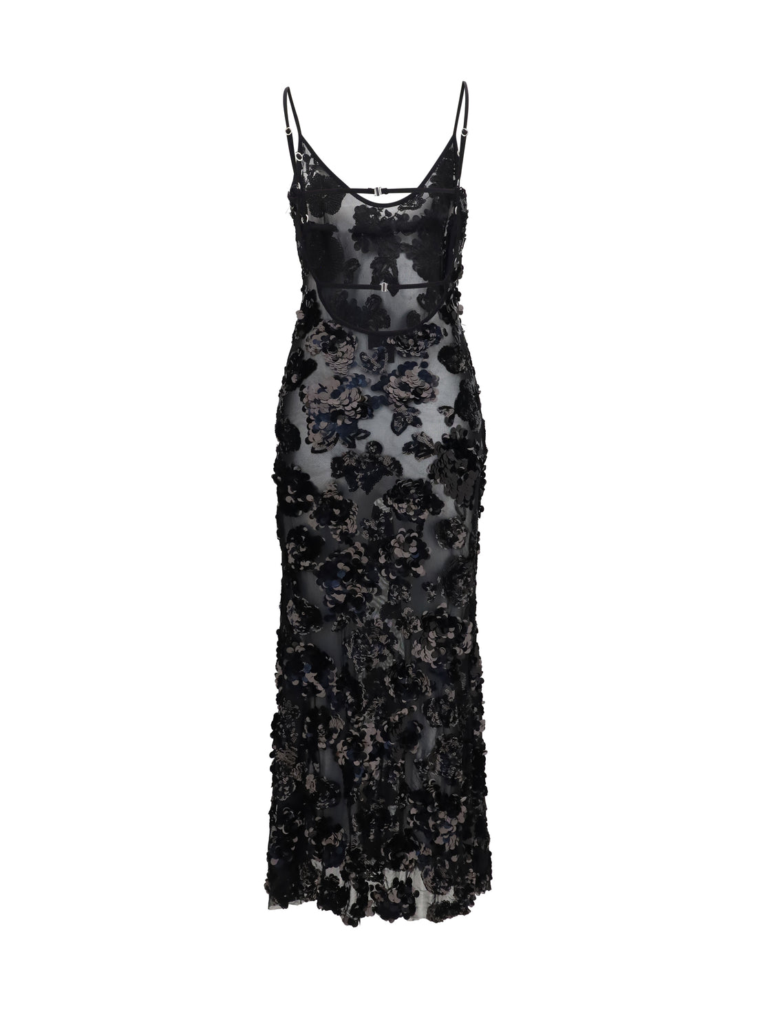 NISSA 38 long sequin dress