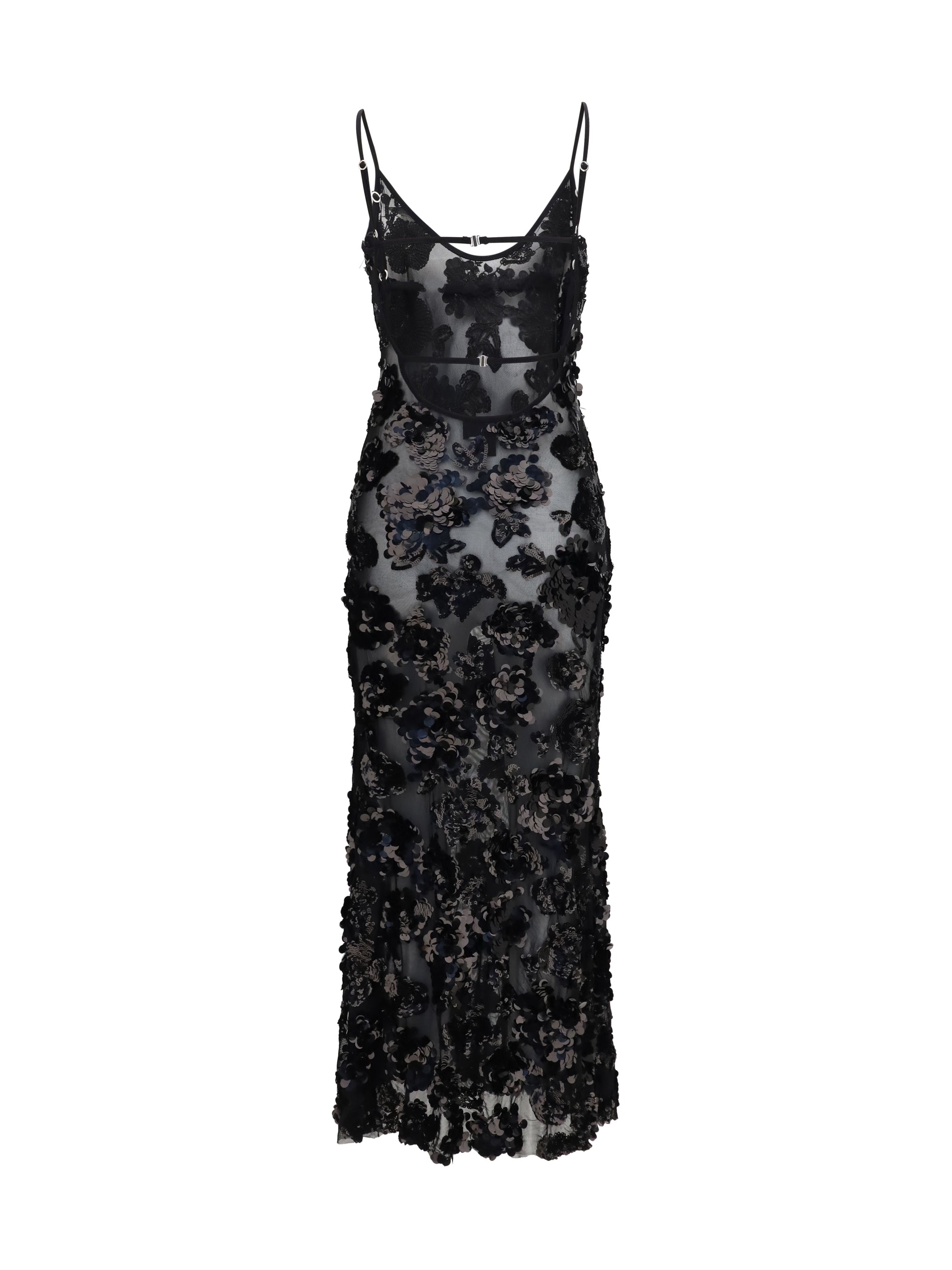 long sequin dress