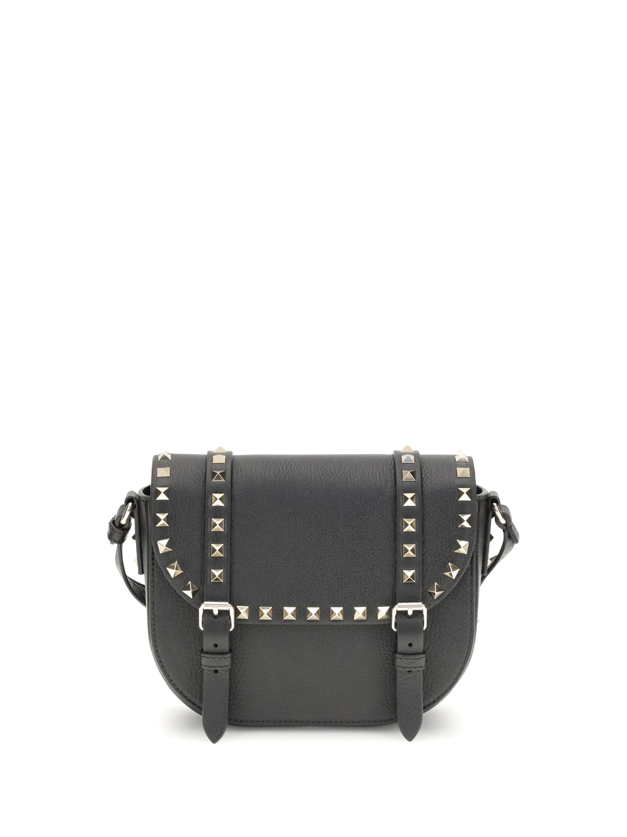 rockstud small messenger shoulder bag