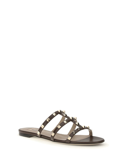 VALENTINO GARAVANI 36 rockstud slider sandal