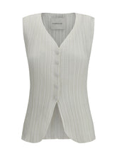 GONGDID DESIGN OS wavy vest