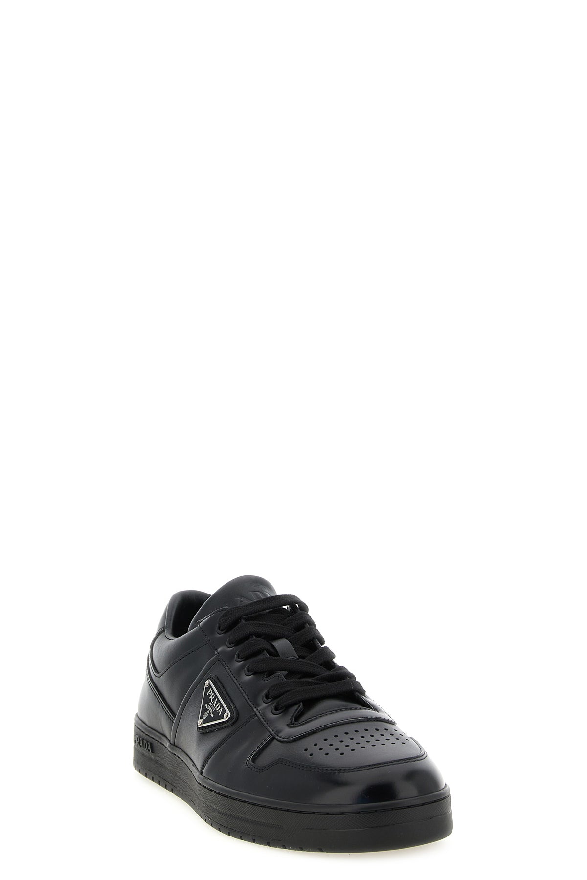 the prada downtown calf leather sneakers