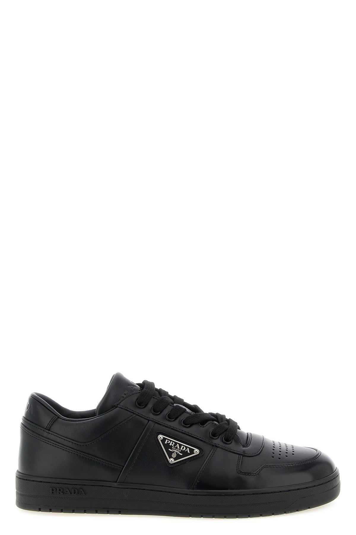 the prada downtown calf leather sneakers