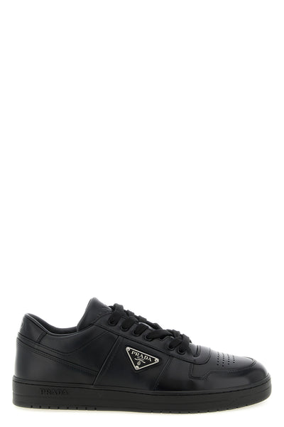 the prada downtown calf leather sneakers