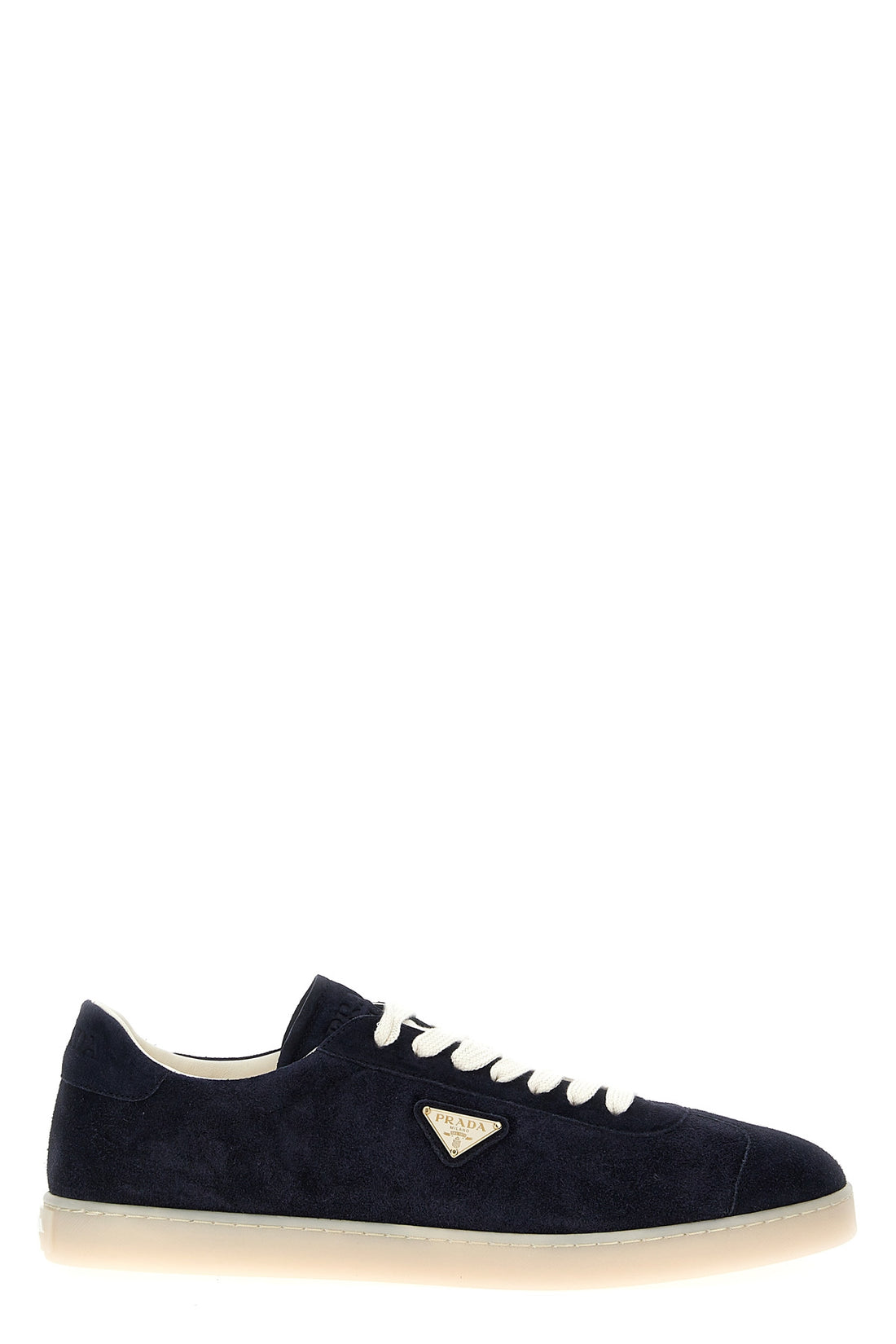 PRADA 7 lane suede sneakers