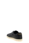 hammered deer leather sneakers