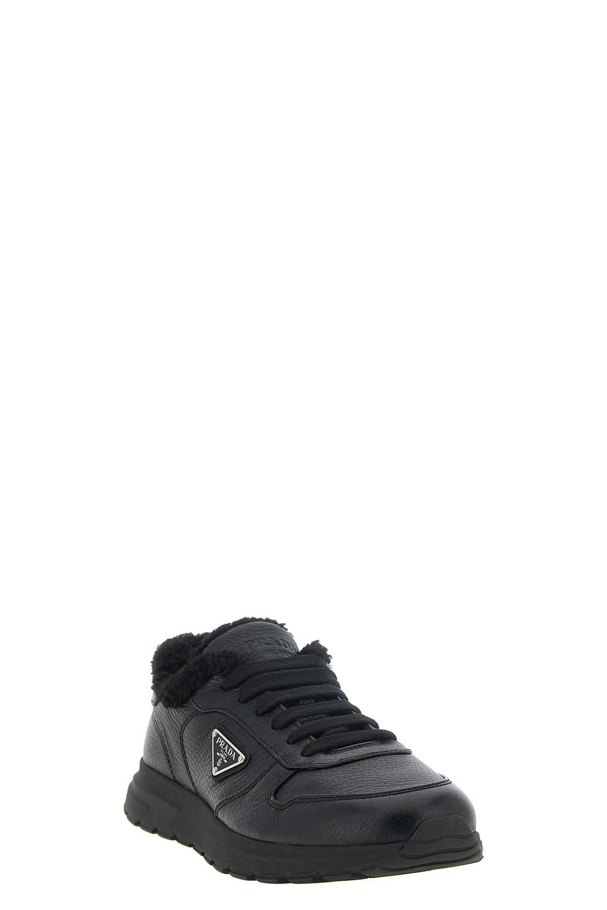 the leather prada prax sneakers