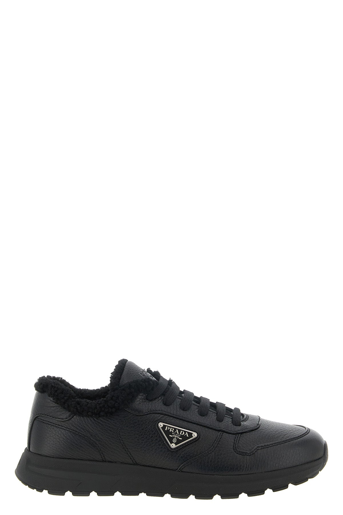the leather prada prax sneakers
