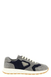 prax suede and re-nylon sneakers